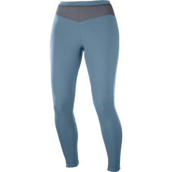 Salomon XA WARM TIGHT W Dámské legíny, modrá, velikost M