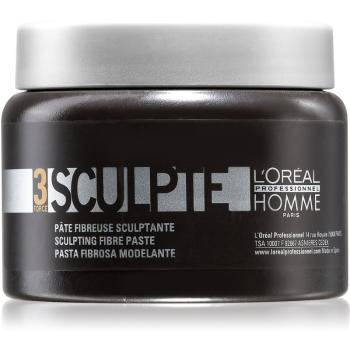 L’Oréal Professionnel Homme 3 Force Sculpte modelovací pasta střední zpevnění 150 ml