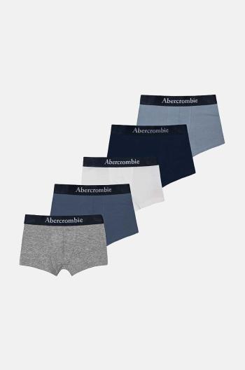 Dětské boxerky Abercrombie & Fitch 5-pack modrá barva, KI214-4003