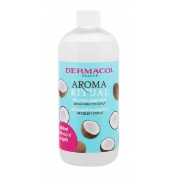 Dermacol Aroma Ritual Brazilian Coconut 500 ml tekuté mýdlo pro ženy Náplň