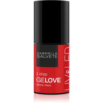 Gabriella Salvete GeLove gelový lak na nehty s použitím UV/LED lampy 3 v 1 odstín 09 Romance 8 ml