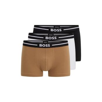 Three Pack Of Trunks With Logo Stretch-Cotton – L