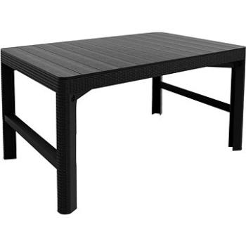 ALLIBERT Stůl LYON RATTAN grafit - dvě výšky stolu (232300)