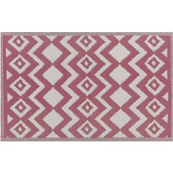 Venkovní koberec 180 x 270 cm růžový DEWAS, 204574 (beliani_204574)