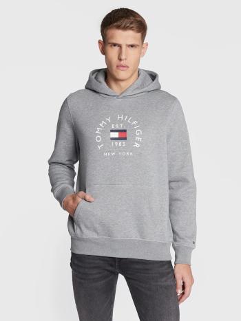 Tommy Hilfiger pánská šedá mikina - S (ZN2)