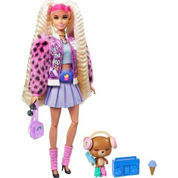Mattel Barbie Extra blondýnka v plizované mini 8