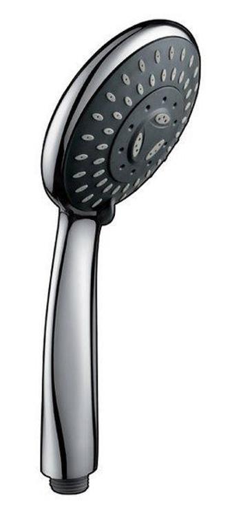 SAPHO Ruční masážní sprcha, 5 režimů sprchování, průměr 110mm, ABS/chrom 1204-06