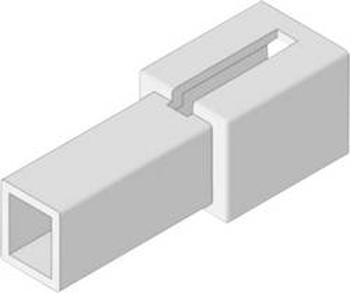 Izolační dutinka Vogt Verbindungstechnik 3931z1pa, bílá 0.50 mm² - 1 mm², 1 ks