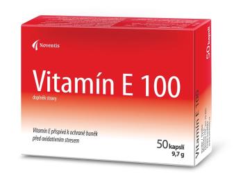 Noventis Vitamín E 100 mg 50 kapslí