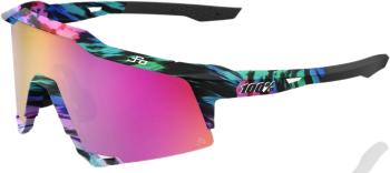 100% SPEEDCRAFT - Peter Sagan LE Soft Tact Tie Dye/Purple Multilayer Mirror Lens uni