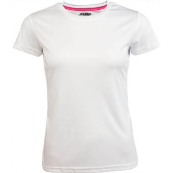 Kensis VINNI Dámské sportovní triko, bílá, velikost L