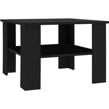 Konferenční stolek černý 60 × 60 × 42 cm dřevotříska (800208)