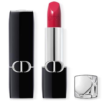 Dior Rouge Dior Satin dlouhotrvající rtěnka - hydratační květinová péče o rty  - 766 Rose Harpers 3,5 g