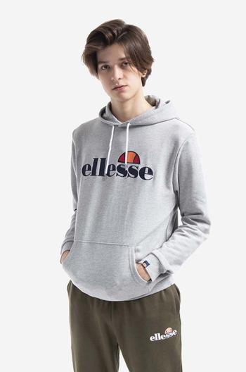 Mikina Ellesse SHK13288 Ferrer pánská, zelená barva, s kapucí, hladká, SHK13288-KHAKI