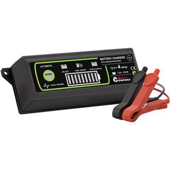 COMPASS Nabíječka akumulátorů s mikroprocesorem 4,2A 12V PB/GEL max. 120Ah (07145)