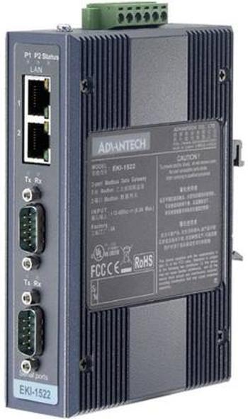 Wi-Fi Serial Device Server 2port. RS-232/422/486 Advantech EKI-1522-CE