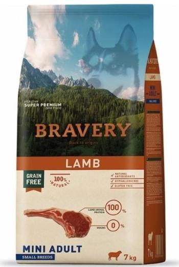 Bravery DOG ADULT MINI LAMB - GRANULE PRO DOSPĚLÉ PSY MALÝCH PLEMEN - 2 x 7kg