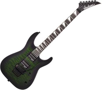 Jackson JS32Q DKA AH Transparent Green Burst Elektrická kytara