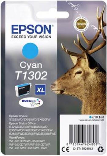 Epson Ink T1302 originál azurová C13T13024012