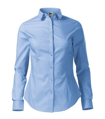 MALFINI Dámská košile s dlouhým rukávem Style - Nebesky modrá | L