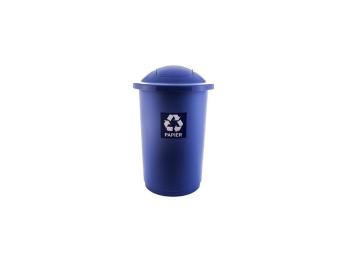 PLAFOR - Koš odpadkový ke třídění odpadu 50l modrý