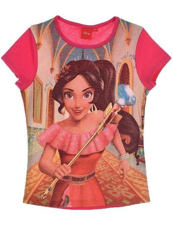 Elena from avalor růžové dívčí tričko s potiskem vel. 98