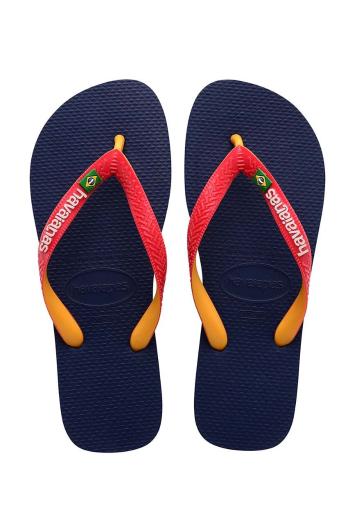 Dětské žabky Havaianas BRASIL MIX tmavomodrá barva