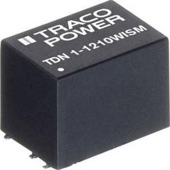 DC/DC měnič napětí do DPS TracoPower TDN 1-1211WISM, 12 V/DC, +5 V/DC, 200 mA, 1 W, Počet výstupů 1 x