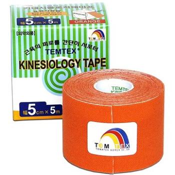Temtex tape Classic oranžový 5 cm (8809095690118)