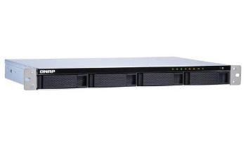 QNAP TS-431XeU-2G Turbo NAS Server, 1,7GHz QC/2GB/4xHDD/2xGL+1x10GL/USB 3.0/R0,1,5,6/iSCSI/1x240W/RACK 1U, UQ191