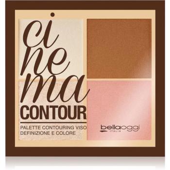 bellaoggi Cinema Contour konturovací a rozjasňující paleta 12.5 g