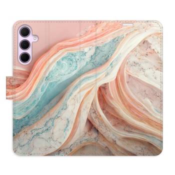 Flipové pouzdro iSaprio - Colour Marble - Samsung Galaxy A55 5G