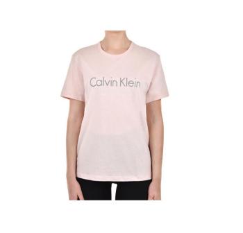 Calvin Klein Calvin Klein dámské růžové tričko S/S CREW NECK