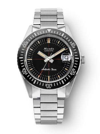 Nivada Grenchen Antarctic Diver 32038A - Bracelet Flat Link