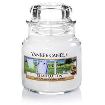 YANKEE CANDLE Classic malý Clean Cotton 104 g (5038580004458)