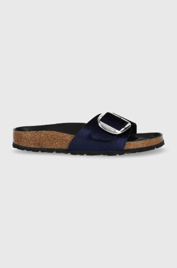 Pantofle Birkenstock Madrid Bb dámské, tmavomodrá barva