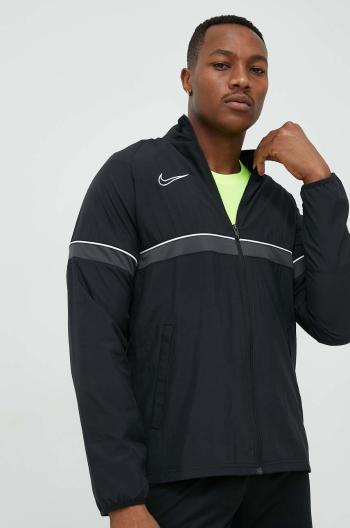 Bunda Nike pánská, černá barva, přechodná