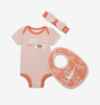 Nike lil fruits hb/bs/bib 3pc set 0-6m