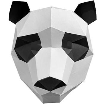 PolyPaper - 3D Papírová maska - Panda (617669445303)