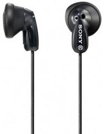 Špuntová sluchátka Sony MDR-E9LP MDR-E9LPB.AE, černá