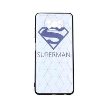 TopQ Xiaomi Poco X3 3D silikon Bílý Superman 56031 (Sun-56031)