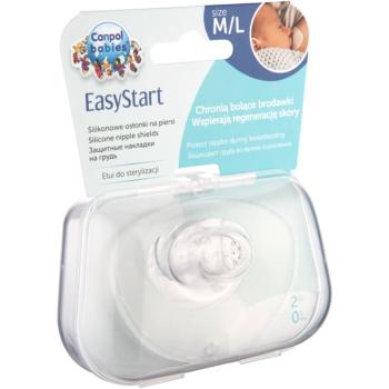 canpol babies EasyStart chrániče prsních bradavek velikost M/L 2 ks
