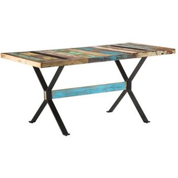 Jídelní stůl 160x80x76 cm masivní recyklované dřevo 321609 (321609)