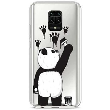 TopQ Kryt Xiaomi Redmi Note 9 Pro silikon Rebel Panda 52543 (Sun-52543)