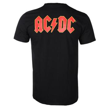Tričko metal ROCK OFF AC-DC F&B Logo černá M