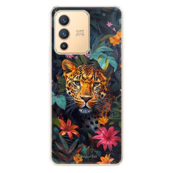 Odolné silikonové pouzdro iSaprio - Flower Jaguar - Vivo V23 5G