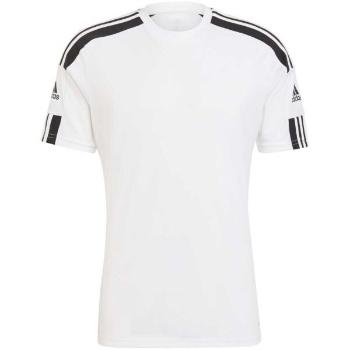 adidas SQUAD 21 JSY SS Pánský fotbalový dres, bílá, velikost S