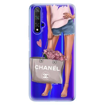 Odolné silikonové pouzdro iSaprio - Fashion Bag - Huawei Honor 20