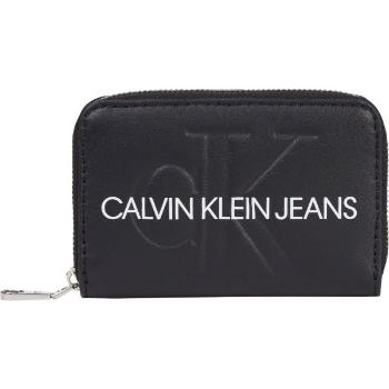 Calvin Klein ACCORDION ZIP AROUND Dámská peněženka, černá, velikost