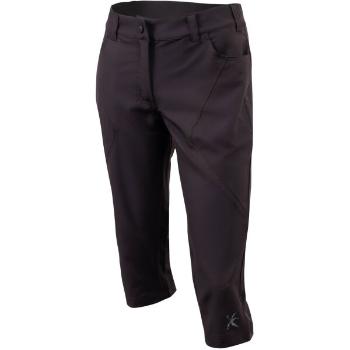 Klimatex PAIGE Dámské outdoorové 3/4 kalhoty, černá, velikost XS